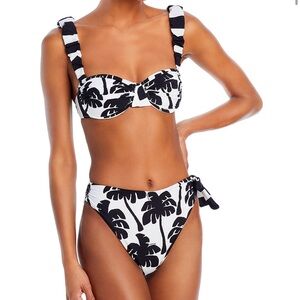 NWT Farm Rio Coconut Bikini Top & Bottom